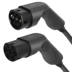 Outlet ladekabel, type 2, 3 fase, 16A, 3 meter Ladekabler Til Elbiler