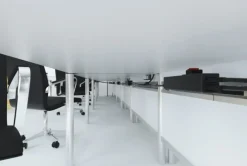 Online underbordsstikdåse, 4 stikkontakter, sort Stikdåser