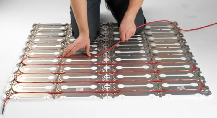 cell Dry monteringsplader for varmekabel El Gulvvarme|Devi