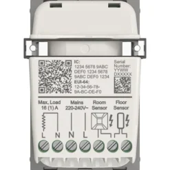 New Incontrol gulvvarmetermostat med ledningsføler El Gulvvarme|Devi