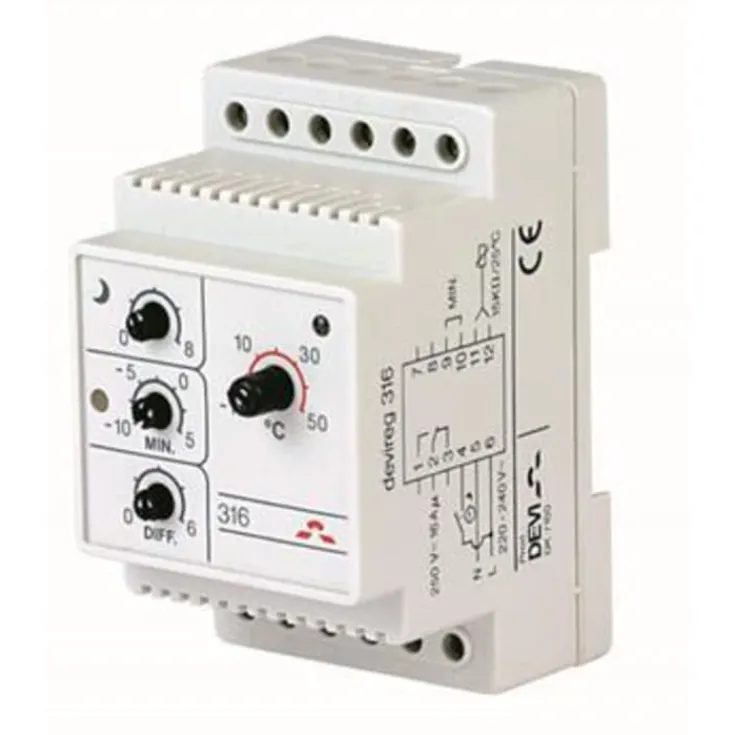Online reg 316 termostat El Gulvvarme|Devi
