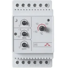 Online reg 316 termostat El Gulvvarme|Devi