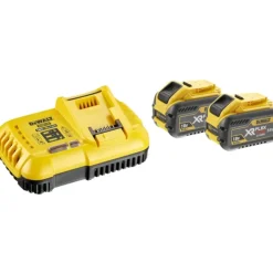 Discount 18V/54V XR DCB118X2-QW Flexvolt batteri og ladersæt, 2 stk. 18V x 9.0 Ah/54V x 3.0 Ah Batterier & Opladere