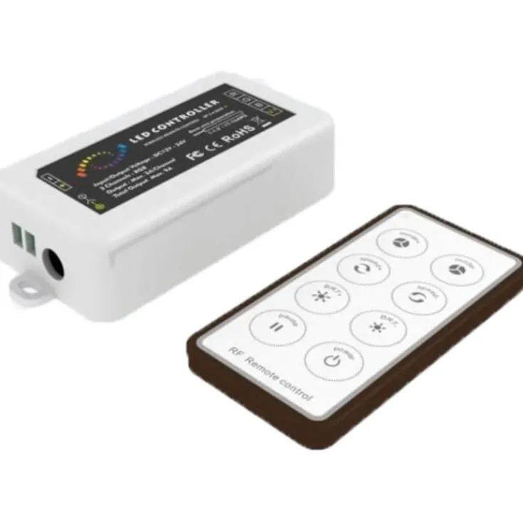 Clearance Dioflex Go RF controller til farveskiftende RGB LED bånd Transformere & Drivere|Gn Belysning