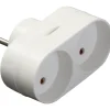 Discount Dobbeltstik U/J Stikpropper