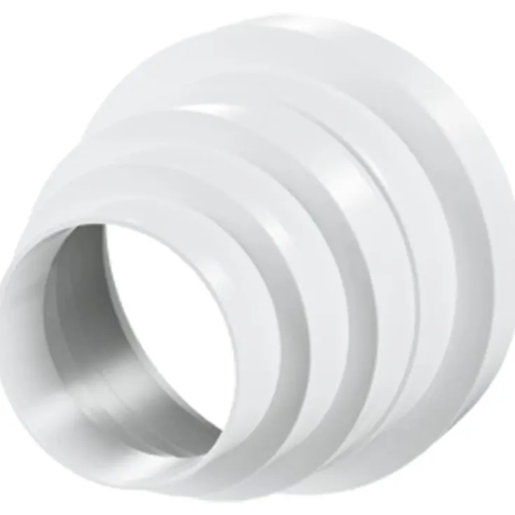 New adapter til runde ventilationsrør, Ø80/100/120/125/150 mm Duka|Kanaler & Rør