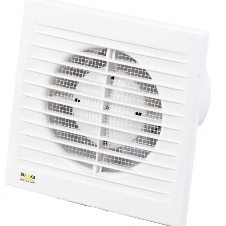 New EL 600 badventilator, Ø100 mm, hvid Duka|Badeværelsesventilatorer