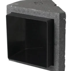 Best Isoleret aftræksbøjning, 45°, 150x150 mm Rørmuffer|Duka