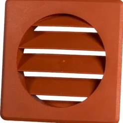 jalousirist, Ø100 mm, Ventilationsriste|Duka