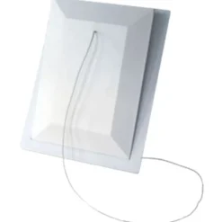 Best klapventil, 100x150 mm, lukket model, hvid Ventiler|Duka