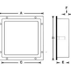 Clearance kondensmuffe, 100x150 mm Rørmuffer|Duka