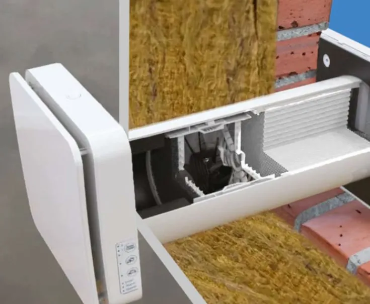One Pro 50 S ventilator med varmegenvinding, Ø160 mm, wi-fi, Varmegenvinding|Duka