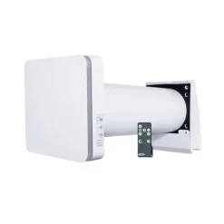 New One S6B ventilator med varmegenvinding, Ø160 mm, hvid Varmegenvinding|Duka