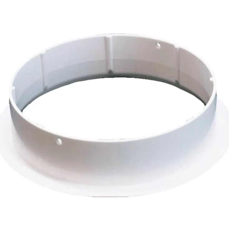 rørstuds for S7 ventilator Ø100 mm, hvid Rørmuffer|Duka
