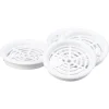 Online skabsrist type 61.1 , Ø43 mm, 4 stk, hvid Ventilationsriste|Duka
