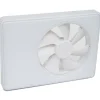 Discount SmartFan badventilator, fugtstyring, timer, Ø100 mm, hvid Duka|Badeværelsesventilatorer