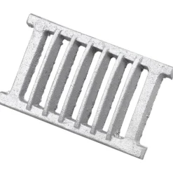sokkelrist, 120X230 mm, aluminium Ventilationsriste|Duka