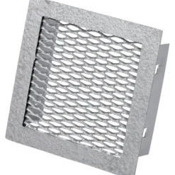 Online sokkelrist, 150x100 mm, aluminium Ventilationsriste|Duka