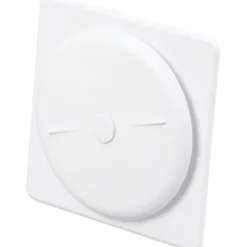 New tallerkenventil, Ø97 mm, hvid Ventiler|Duka