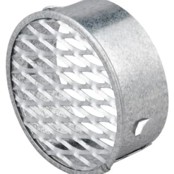 New udluftningsventil, Ø63 mm, galvaniseret Ventilationsriste|Duka