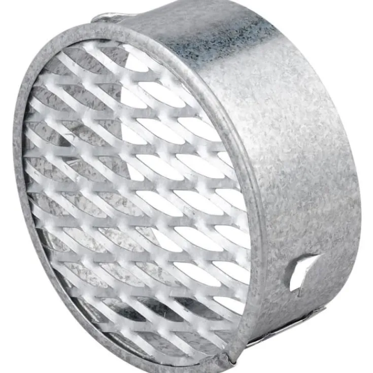 New udluftningsventil, Ø63 mm, galvaniseret Ventilationsriste|Duka