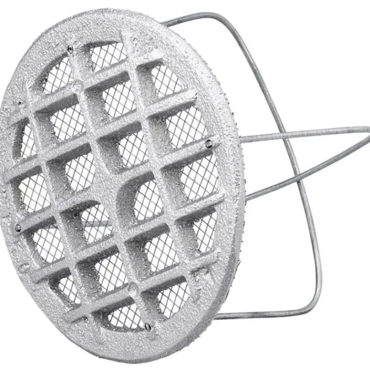 Hot ventilrist, Ø77 mm, aluminium Ventilationsriste|Duka
