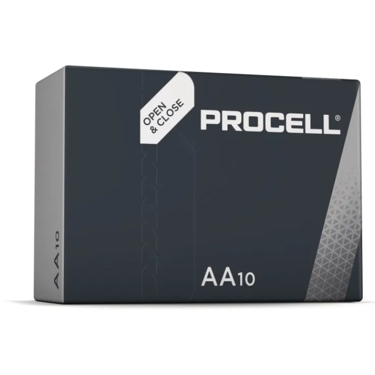 Procell AA batterier, 10 stk. Batterier|Duracell