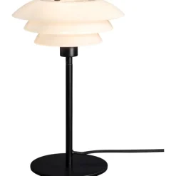 New DL20 bordlampe, sort/opal Bordlamper|Dyberg Larsen