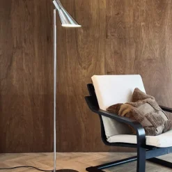 Online DL12 gulvlampe, krom Gulvlamper|Dyberg Larsen