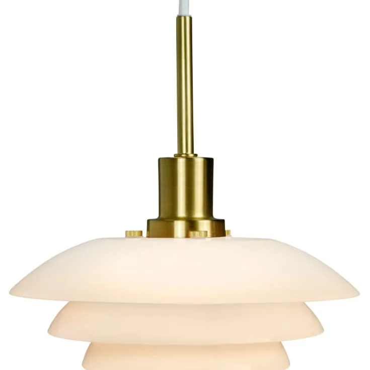Online DL20 pendel, opal/messing Dyberg Larsen