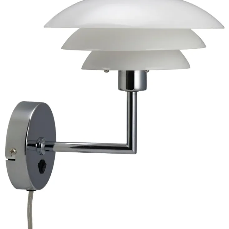 Clearance DL20 væglampe, opal Dyberg Larsen
