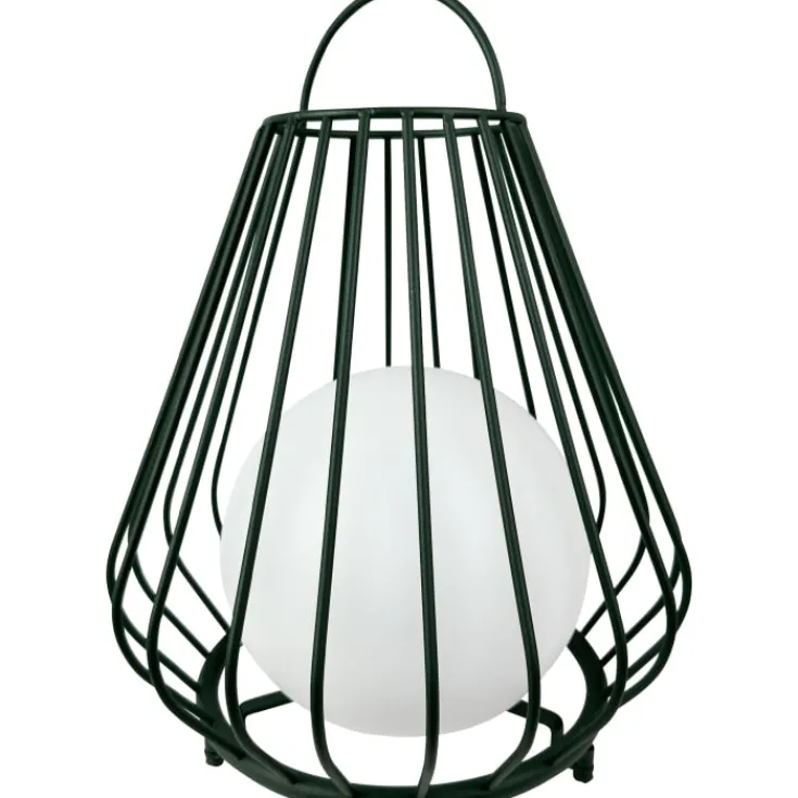 Evesham solcelle lanterne, grøn, Udendørs Bordlamper|Solcellelamper