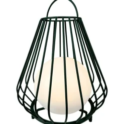 Evesham solcelle lanterne, grøn, Udendørs Bordlamper|Solcellelamper
