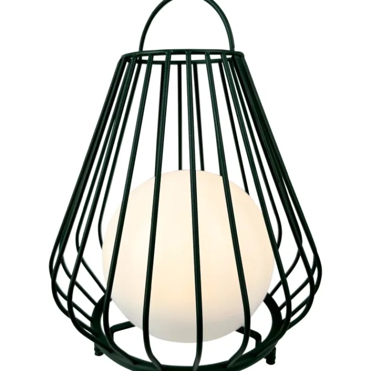 Evesham solcelle lanterne, grøn, Udendørs Bordlamper|Solcellelamper