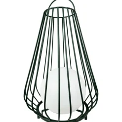 Clearance Evesham solcelle lanterne, grøn, Udendørs Bordlamper|Solcellelamper