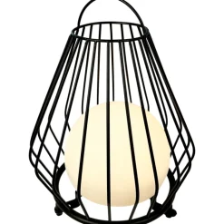 Outlet Evesham solcelle lanterne, sort, Udendørs Bordlamper|Solcellelamper