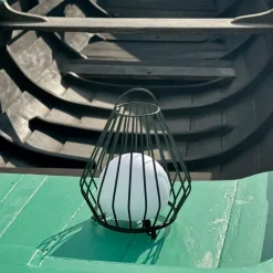 Best Evesham solcelle lanterne, sort, Udendørs Bordlamper|Solcellelamper