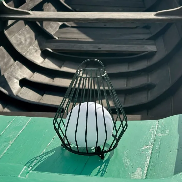 Best Evesham solcelle lanterne, sort, Udendørs Bordlamper|Solcellelamper