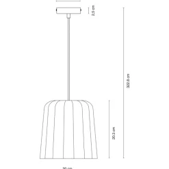 Clearance Gry pendel, Loftlamper