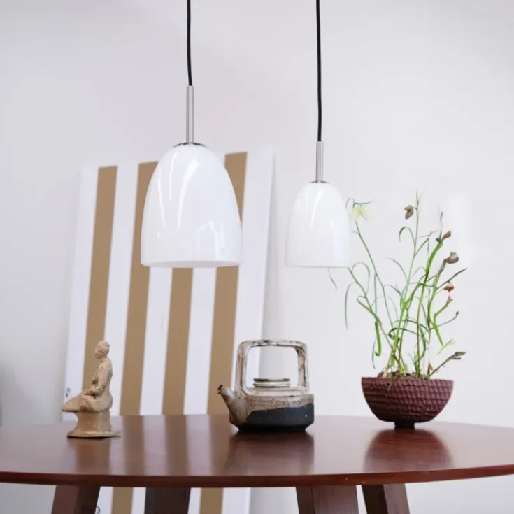 Online Jazz pendel, børstet stål, Ø12 cm Loftlamper|Dyberg Larsen