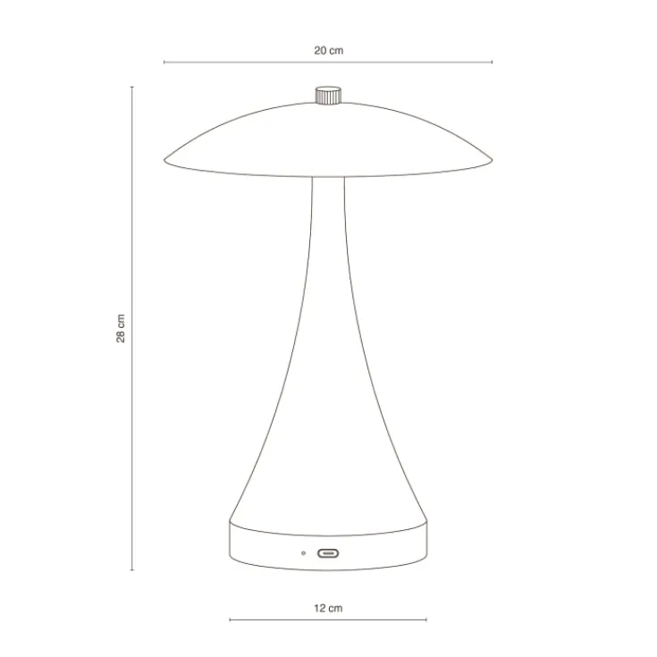 Best Vienna genopladelig bordlampe, Genopladelige Lamper