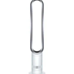 New AM07 Cool gulvventilator, 100 cm, hvid/sølv Gulvventilatorer