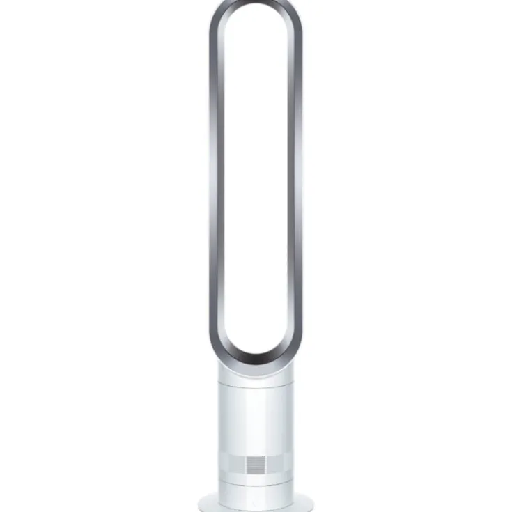 New AM07 Cool gulvventilator, 100 cm, hvid/sølv Gulvventilatorer