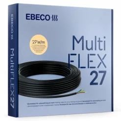Hot Multiflex 27 varmekabel, 1000W, 37 meter Varmekabler & Frostsikring