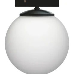 Outlet Click kugle skinnespot, sort/opal Skinnespots