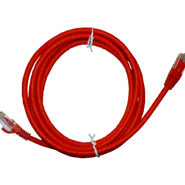 Clearance patchkabel , rød Internet Kabler