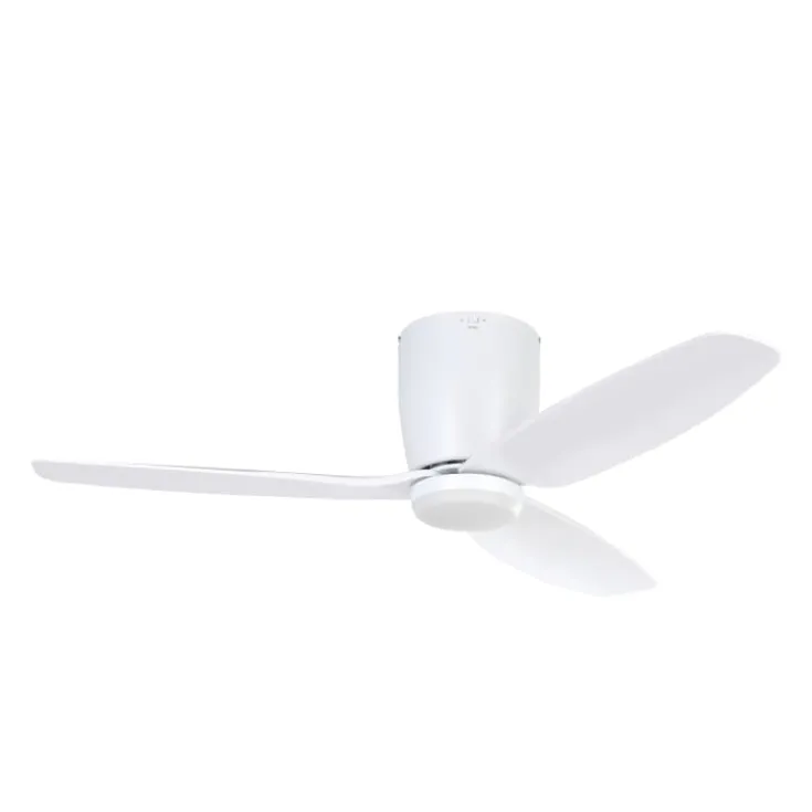 Clearance Bavaro ventilator med lys, hvid Loftventilatorer
