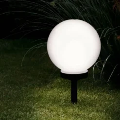 Outlet solcelle kugle bedlampe, Solcellelamper|Udendørs Batterilamper
