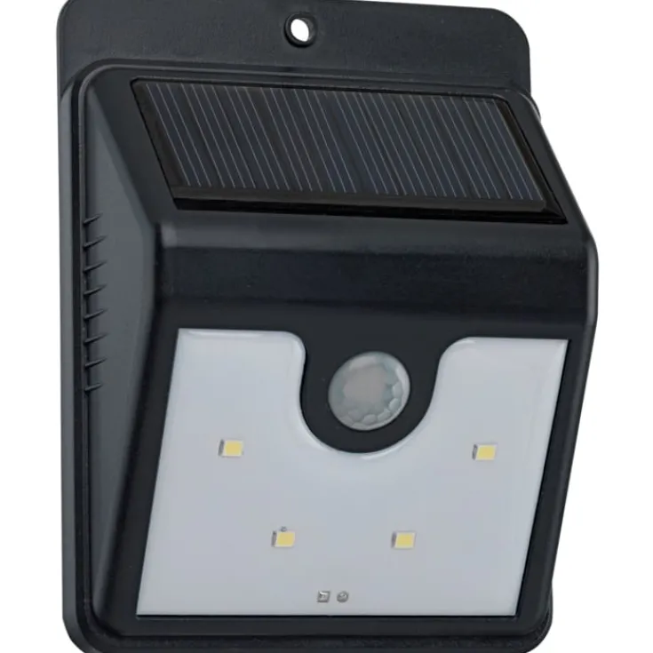 Outlet solcelle væglampe med sensor Solcellelamper|Udendørs Batterilamper