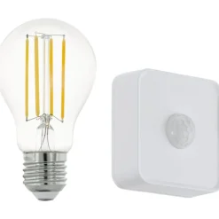 Sale Z E27 standardpære med sensor, 4000K, 6W, 2-pak Lyskilder